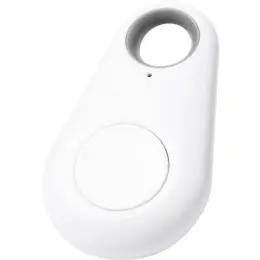 Tracker Key Tag Solid White Unbranded